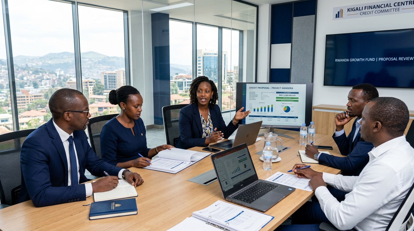 SAWA CREDIT Credit Committee and Advisory Team in Kigali